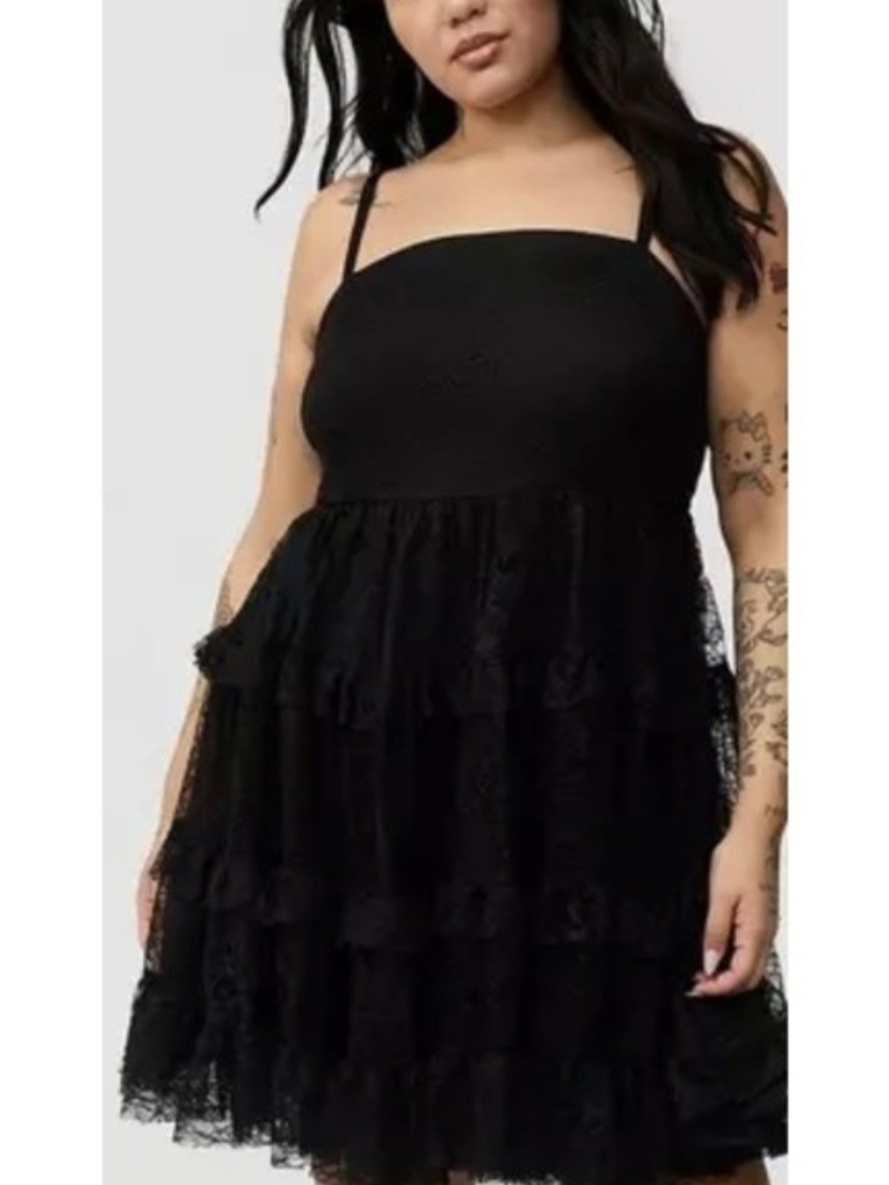 TORRID Ruffled Mini Dress - Picture 4 of 7